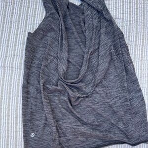 lululemon cotton low key open back tank- size 4?